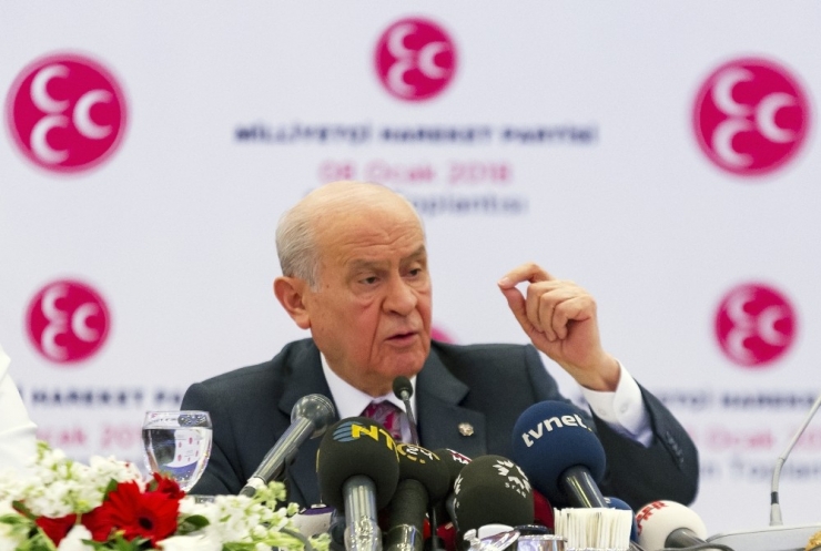 Bahçeli: "Mhp Cumhurbaşkanı Adayı Göstermeyecek"