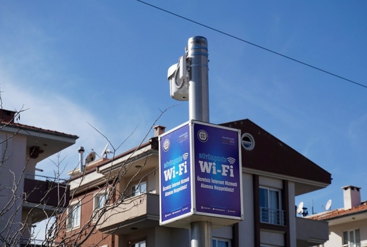 Büyükşehir’den Ücretsiz İnternet Hizmeti
