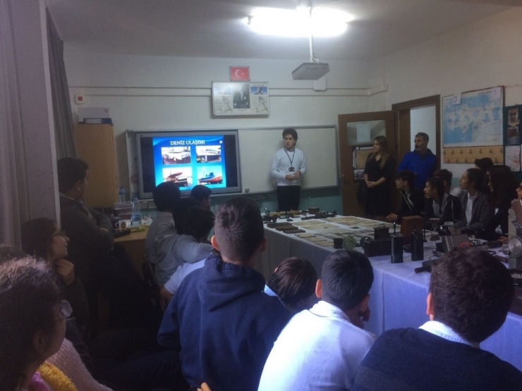 ‘Müzebüs’ Marmarisli Öğrencilerin Konuğu Oldu