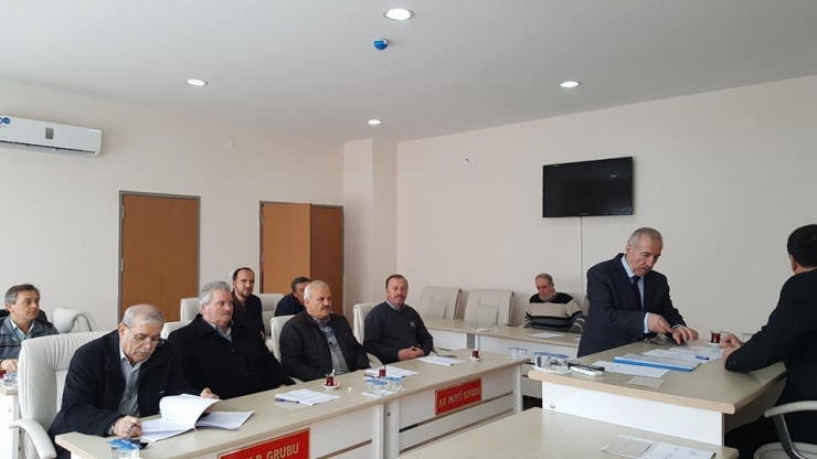 Pazaryeri’nde Yılın İlk Belediye Meclis Toplantısı Yapıldı