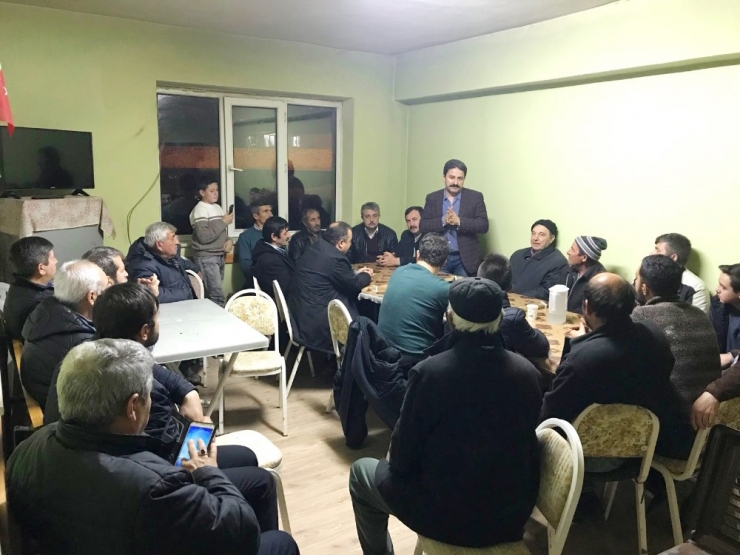 Başkan Kalın Değişörenlilerle ’Çekme Helva’ Yaptı