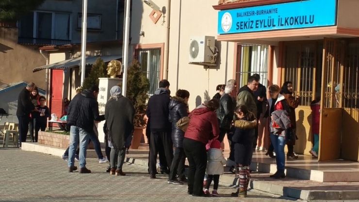 Burhaniye’de Bilim Sanat Merkezi Seçme Sınavı Yapıldı