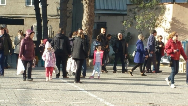 Burhaniye’de Bilim Sanat Merkezi Seçme Sınavı Yapıldı