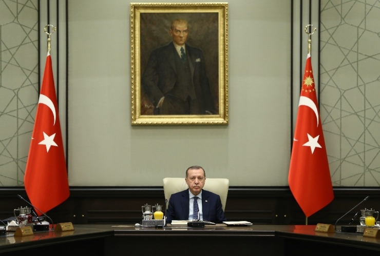 2018 Yılının İlk Bakanlar Kurulu Cumhurbaşkanlığı Külliyesinde Toplandı