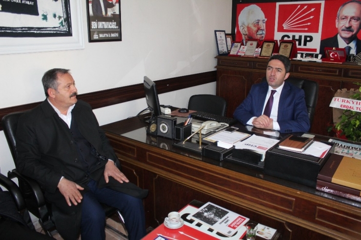 Yeşilyurt Muhtarlar Derneğinden Chp’ye Ziyaret