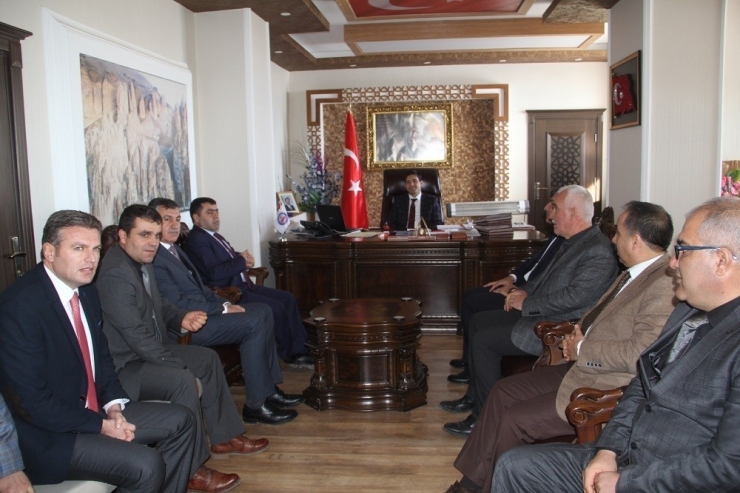 Millî Eğitim Müdürü Kırekin’den Kaymakam Öztürk’e Ziyaret