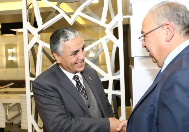 Başkan Kutlu Chp Heyetini Kabul Etti