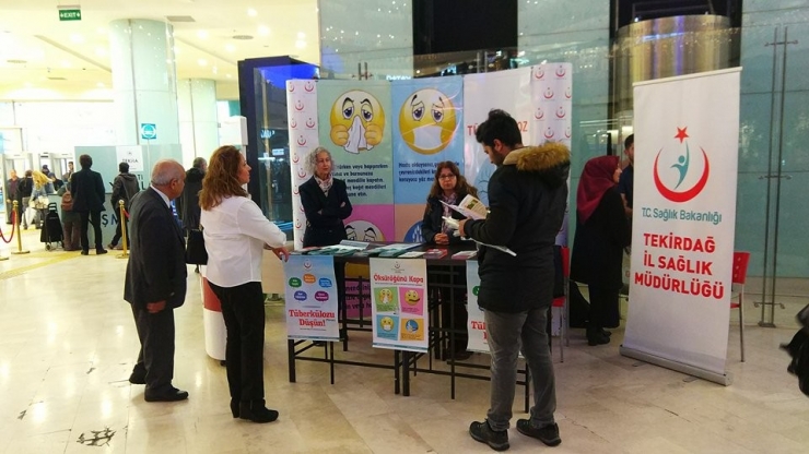 Verem Eğitimi Ve Propaganda Haftası Bilgilendirme Standı Açıldı