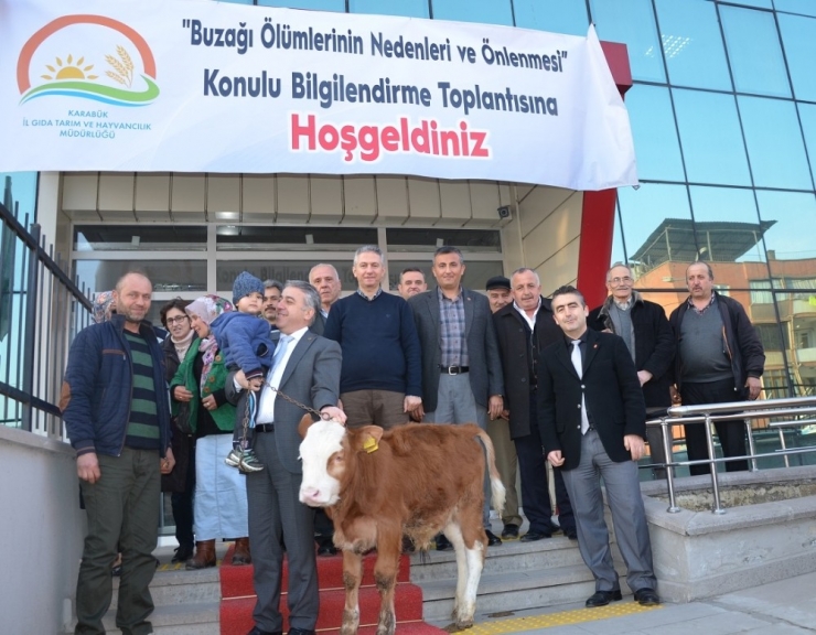 Tarım Müdürlüğünden ‘Buzağı Ölümlerinin Nedenleri Ve Önlenmesi’ Toplantısı