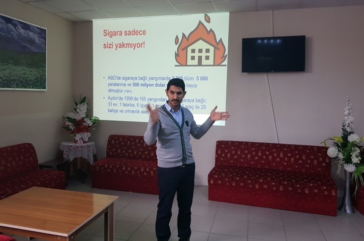 Kyk Personeline Sigaranın Zararları Anlatıldı