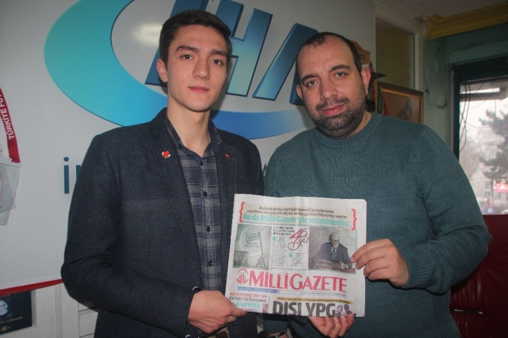 Saadet Partisi’nden İha’ya Ziyaret