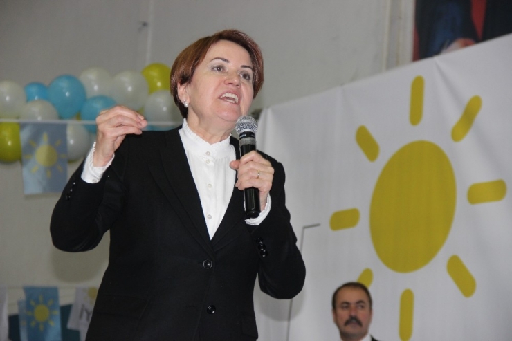 İyi Parti Genel Başkanı Akşener Eskişehir’de