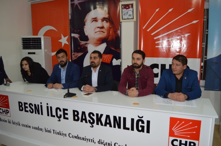Chp Besni İlçe Gençlik Kolları Başkanlığında Kongre Heyecanı Yaşandı