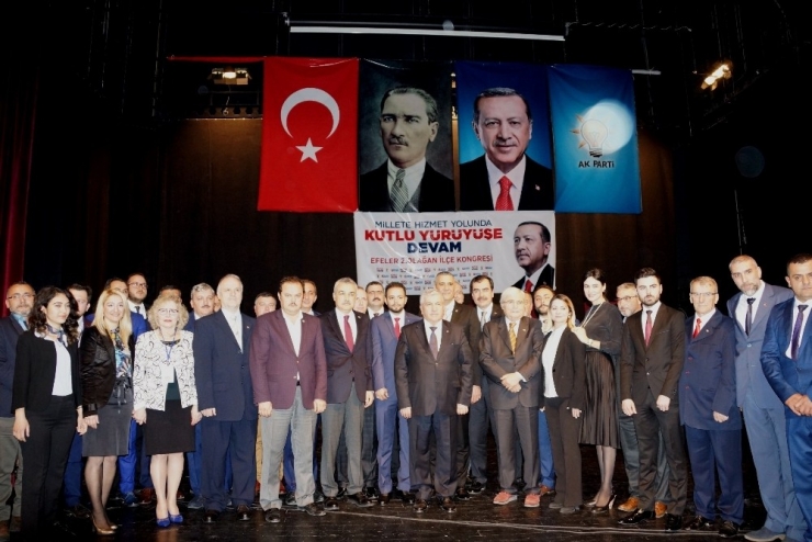 Ak Parti Efeler İlçe Kongresi Yapıldı