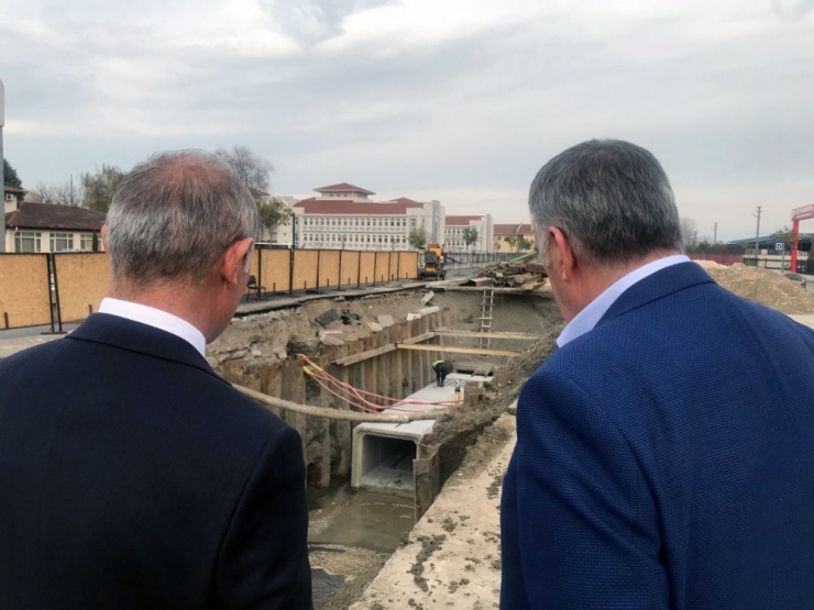 Erenler’e Dev Yağmursuyu Hattı Geliyor