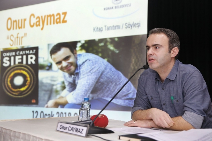 Onur Caymaz Konak’ya Okuyucularıyla Buluştu