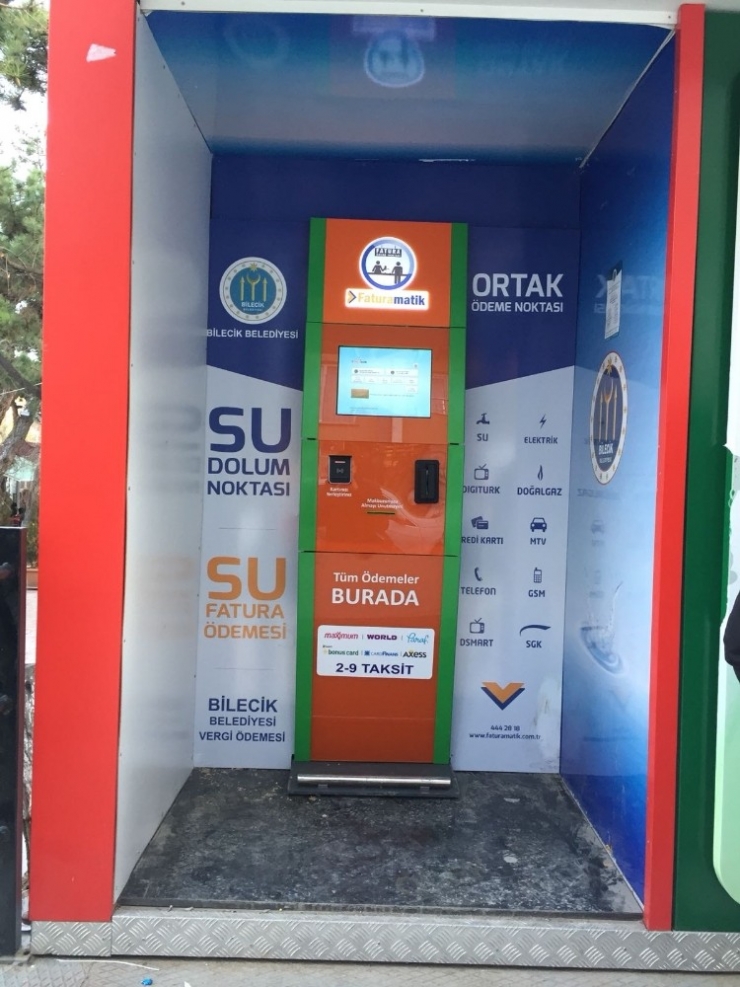 13 Adet Su Dolum Ve Ödeme Noktası Hizmete Girdi