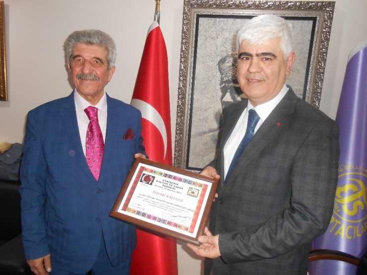 Esküder’den Tuhafiyeciler Odası Başkanı Sefa Şen’e ’’Hayırlı Olsun’’ Ziyareti