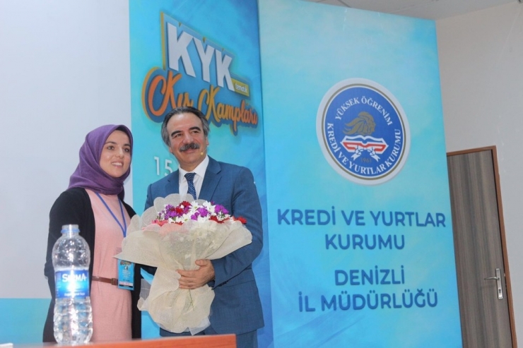 Rektör Bağlı, Kyk Geleneksel 3. Tematik Kış Kampı’nda Gençlerle Buluştu