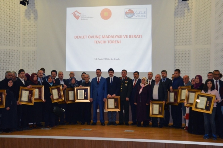 Şehit Yakınları Ve Gaziler Onurlandırıldı