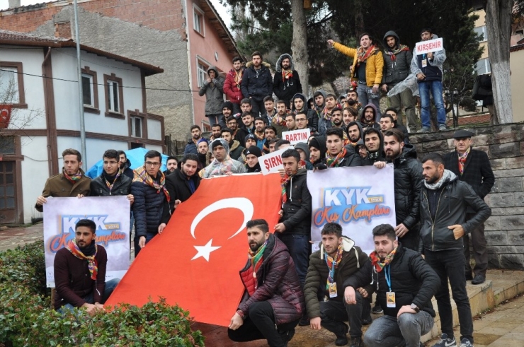 120 Öğrenci Kyk Kış Kampı İçin Bilecik’te