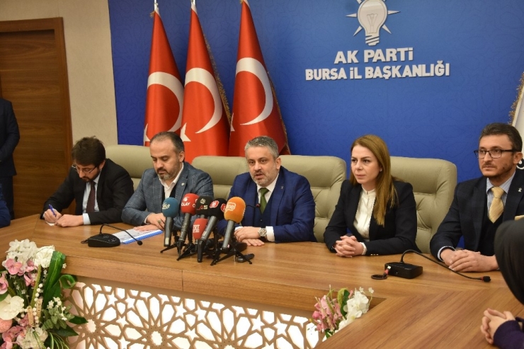 Bursa Cumhurbaşkanı Erdoğan’ı Karşılamaya Hazır