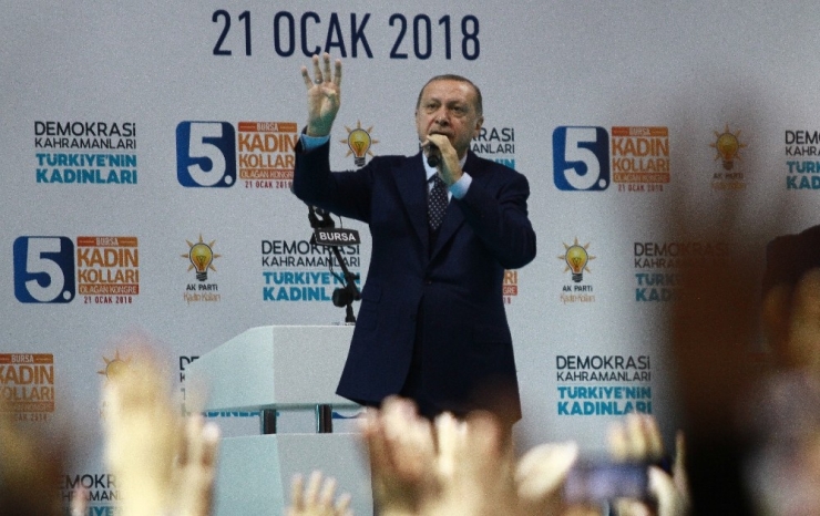 Erdoğan: "Bursa’yı Şaha Kaldırmadan Bize Dinlenmek Haramdır"