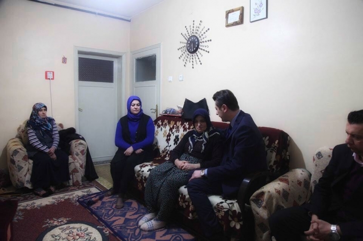 Başkan Doğan’dan, Ağaç Budarken Vefat Eden Belediyesi İşçisi Ercan’ın Ailesine Ziyaret