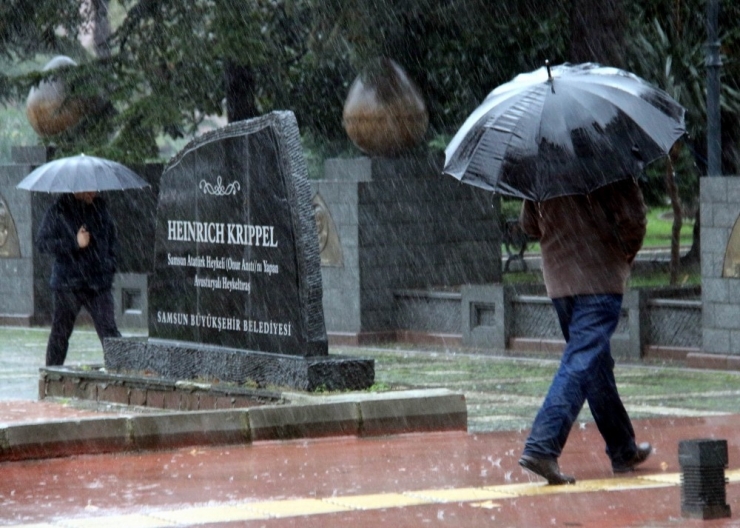 Samsun’da Sağanak