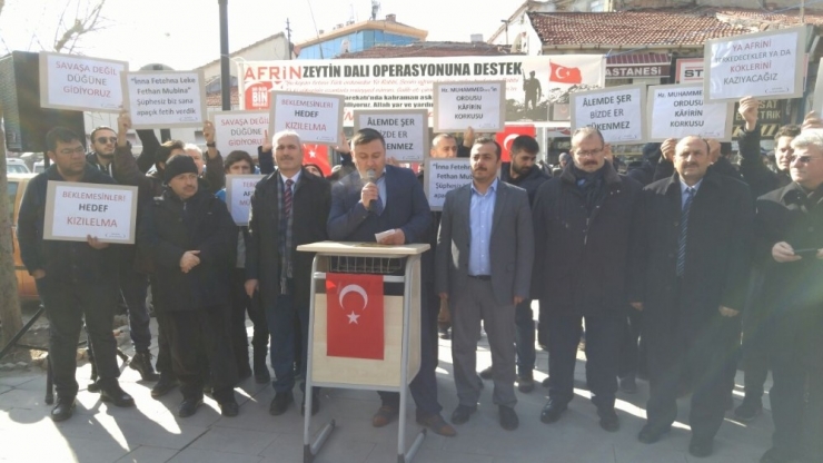 Bolvadin Stk Platformu Zeytin Dalı Harekatı İçin Tek Yürek Oldu