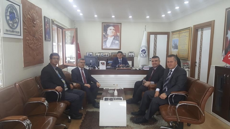 Başkan Yalçın’a Ziyaretler Devam Ediyor