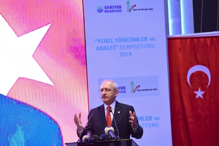 Chp Lideri Kılıçdaroğlu: "En Alttaki Hakim En Üstteki Hakime ’Ben Seni Tanımam’ Diyor