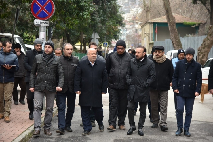 Başkan Doğan, Ömerağa Mahallesi’nde İncelemelerde Bulundu