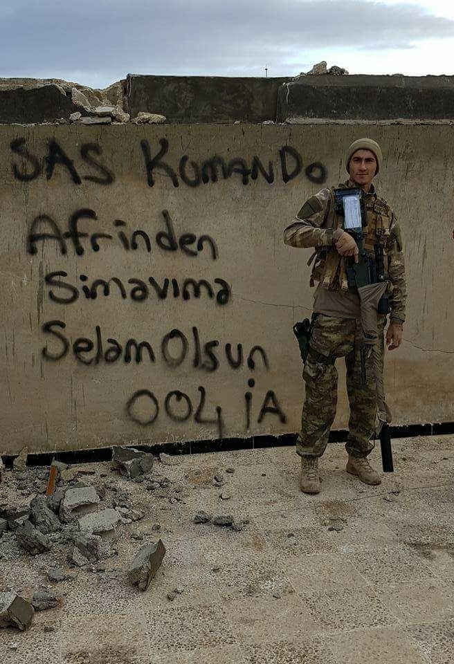 Simavlı Askerler Afrin’den Selam Gönderdi