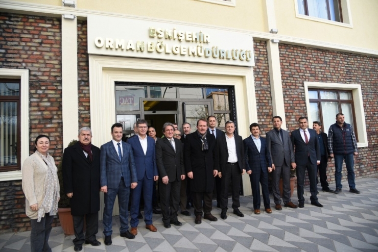 Harun Karacan’dan Orman Bölge Müdürlüğüne Ziyaret