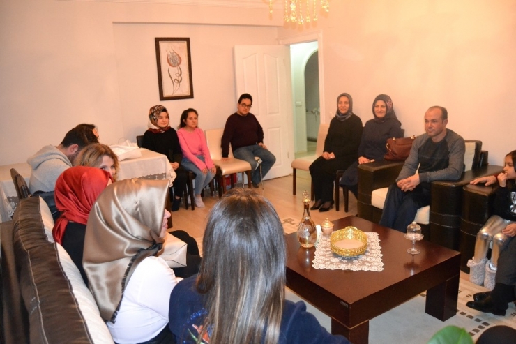 Gençlik Merkezinde ‘Televizyonsuz Akşam’ Ziyaretleri