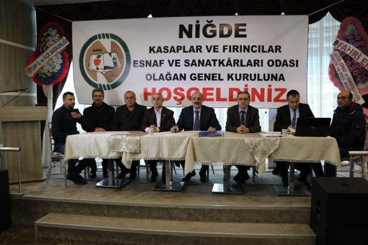 Niğde Kasaplar Ve Fırıncılar Odası Genel Kurulu Yapıldı