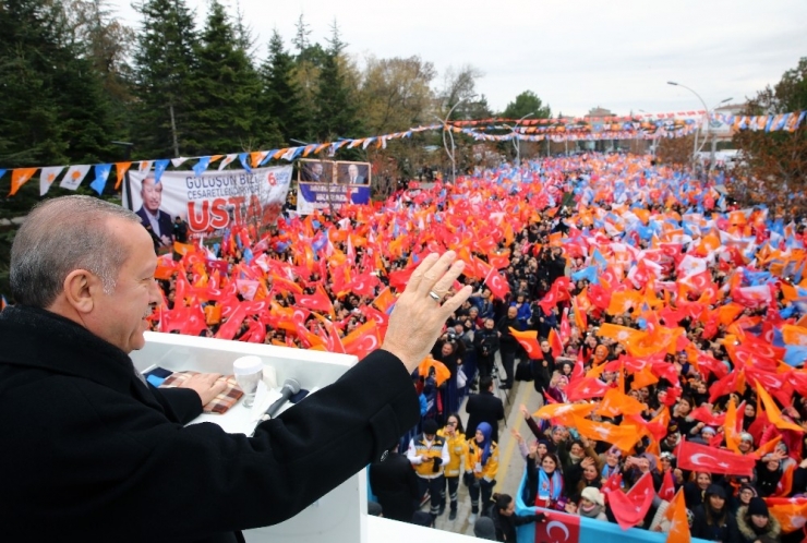 Cumhurbaşkanı Erdoğan Çorum’da