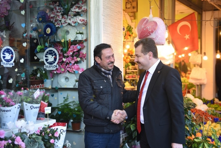 Başkan Yılmaz, Halkın İçinde