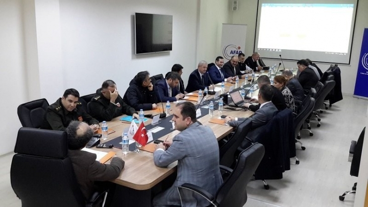 2018 Yılının İlk Afet Ve Acil Durum Koordinasyon Kurulu Toplantısı Yapıldı