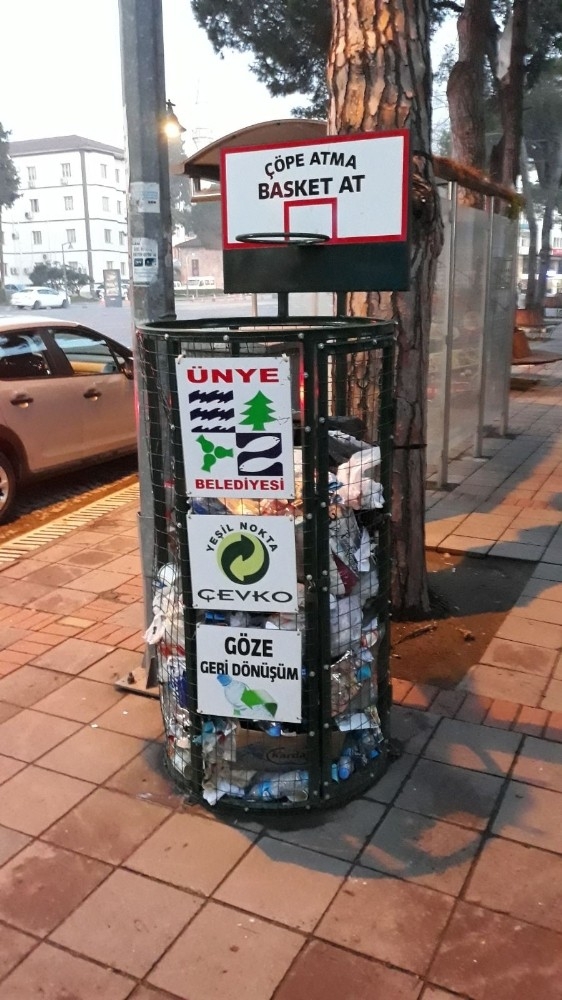 Ünye’de Geri Dönüşüm Başarısı