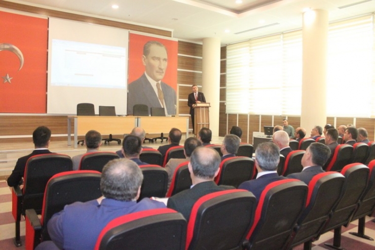 Van’da ‘İlçe Milli Eğitim Müdürleri Kurul Toplantısı’ Yapıldı