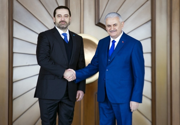 Lübnan Başbakanı Hariri Çankaya Köşkü’nde