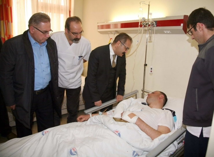 Afrin Gazisinden Rektör Gür’e Duygulandıran Mesaj