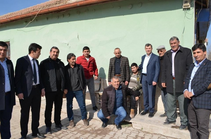 Ak Parti Heyetinde İlçe Ve Belde Ziyaretleri