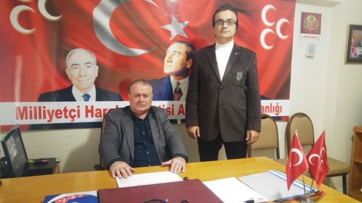 Ayvalık Mhp’ye Ali Atalay İlçe Başkanı Olarak Atandı