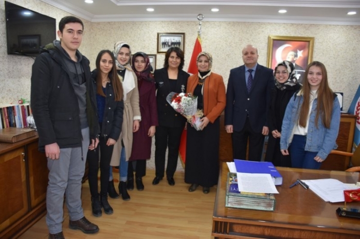 İbn-i Sina Mesleki Ve Teknik Anadolu Lisesi’nden İl Milli Eğitim Müdürü Durmuş’a Ziyaret