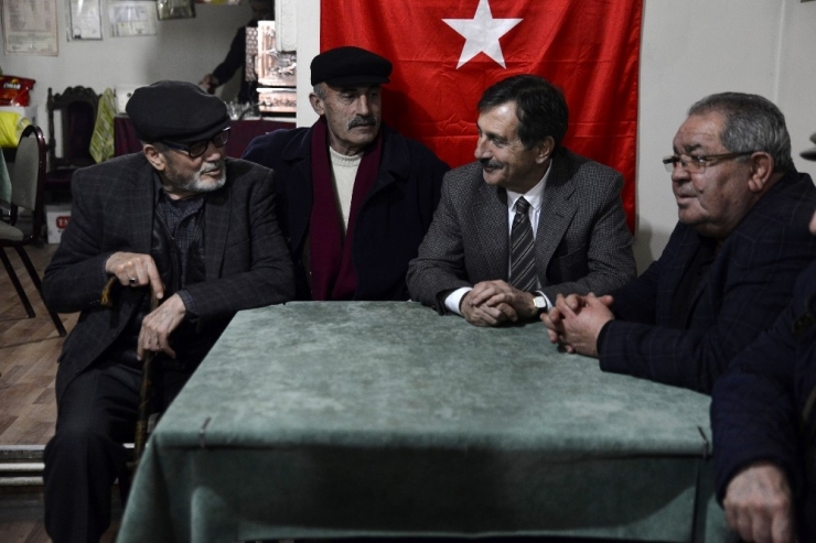 Başkan Ataçın Kırsal Mahalle Ziyaretleri Sürüyor