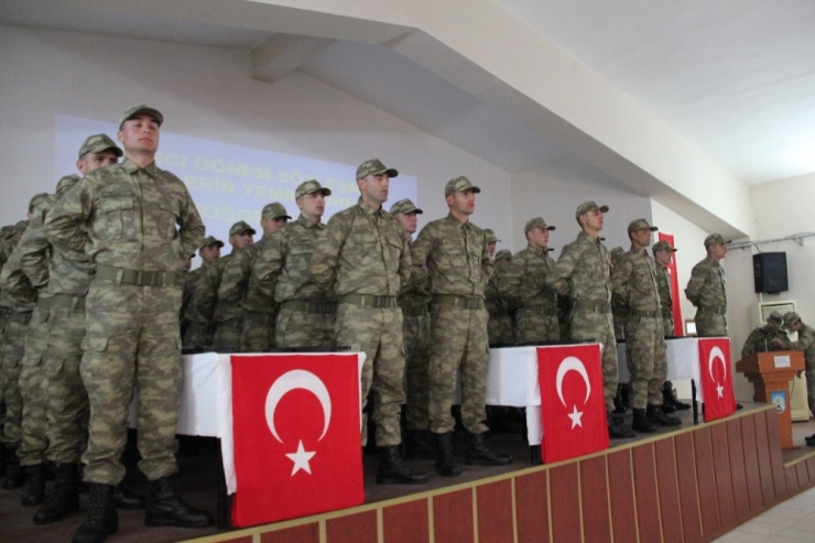 Alaşehir’de 106 Sözleşmeli Er Yemin Etti