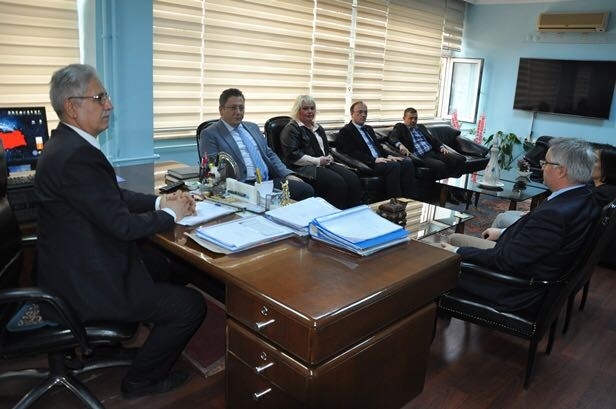 Tso Başkanı Yalçın Kaymakam Madenoğlu Ve Başkan Uysal’ı Ziyaret Etti